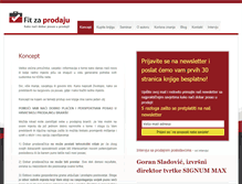 Tablet Screenshot of fitzaprodaju.com